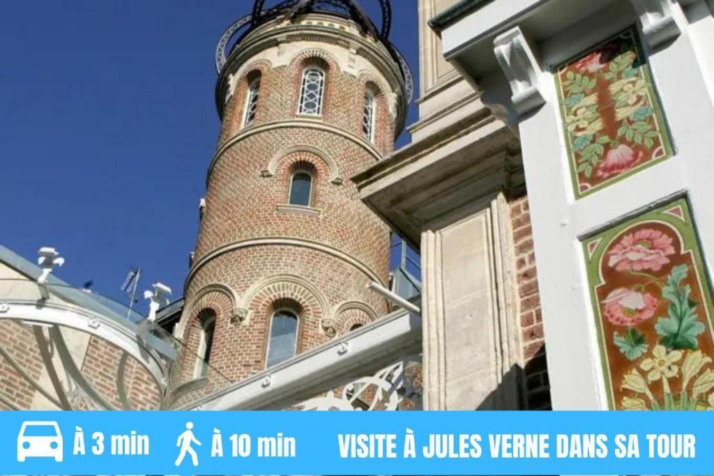 Grand Studio Amiens Gare Tout Confort Wifi Netflix 2Pers Extérieur photo